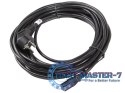 Kabel zasilający CEE 7/7 - IEC 320 C13 VDE 10M czarny