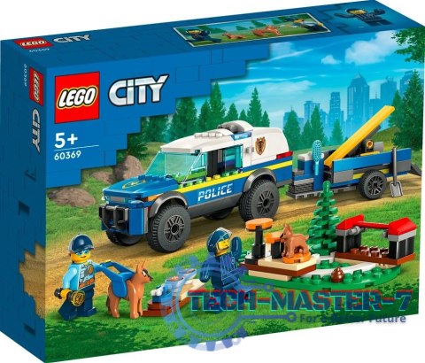 Klocki City 60369 Szkolenie psów policyjnych w terenie