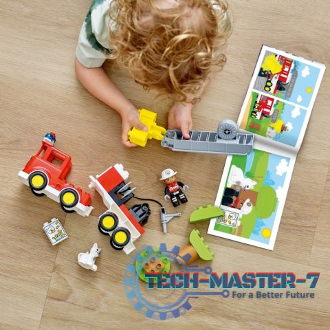 Klocki DUPLO 10969 Wóz strażacki Klocki DUPLO 10969 Wóz strażacki