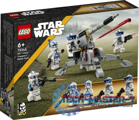 Klocki Star Wars 75345 Zestaw bitewny - żołnierze-klony z 501. legionu