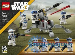 Klocki Star Wars 75345 Zestaw bitewny - żołnierze-klony z 501. legionu