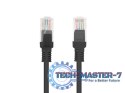 PATCHCORD KAT.6 3M CZARNY FLUKE PASSED LANBERG