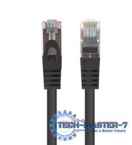 Patchcord kat.6 FTP 0.5m czarny Fluke 10-pak