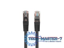 Patchcord kat.6 FTP 5M 10-pak fluke passed czarny
