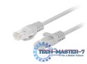 Patchcord kat.6 UTP 7.5 m szary fluke