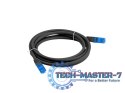 Patchcord kat.6a S/FTP CCA 5.0m Czarny