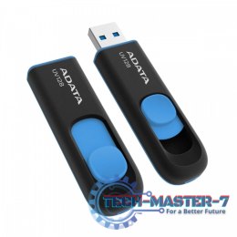 Pendrive DashDrive UV128 64GB USB 3.2 Gen1 czarno - niebieski
