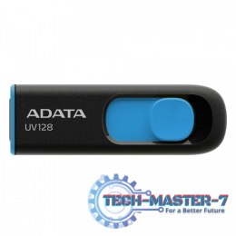 Pendrive DashDrive UV128 64GB USB 3.2 Gen1 czarno - niebieski