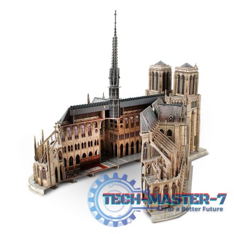 Puzzle 3D 293 elementy Katedra Notre Dame Puzzle 3D 293 elementy Katedra Notre Dame