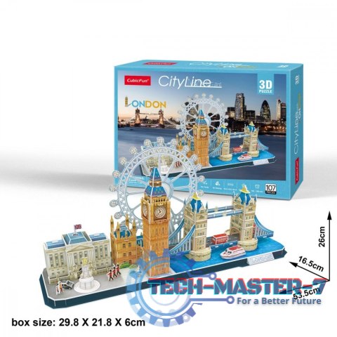 Puzzle 3D City Line London