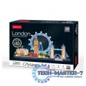 Puzzle 3D City line - Londyn led