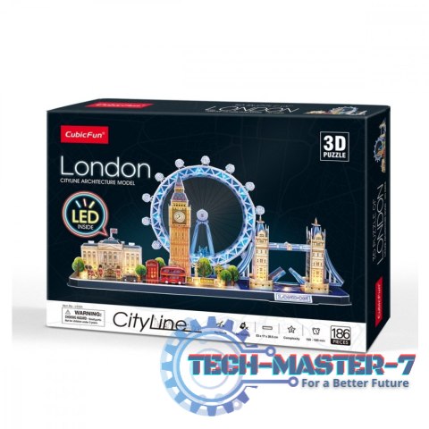 Puzzle 3D City line - Londyn led Puzzle 3D City line - Londyn led