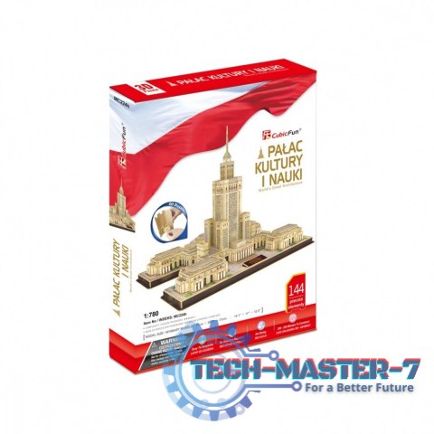 Puzzle 3D Palac Kultury i Nauki, 144 elementy Puzzle 3D Palac Kultury i Nauki, 144 elementy