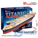 Puzzle 3D Titanic Duży