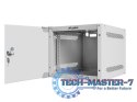 Szafa wisząca 10 cali 4U 280x310mm szara