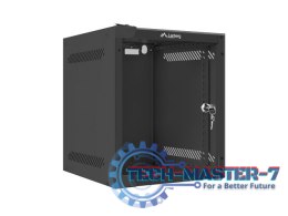 Szafa wisząca 10 cali 6U 280x310mm czarna
