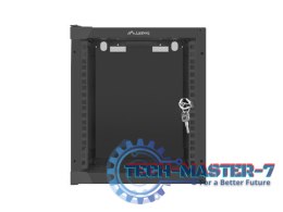 Szafa wisząca 10 cali 6U 280x310mm czarna