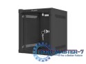 Szafa wisząca 10 cali 6U 280x310mm czarna