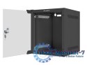 Szafa wisząca 10 cali 6U 280x310mm czarna