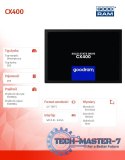 Dysk SSD CX400-G2 2TB SATA3 2,5 7mm