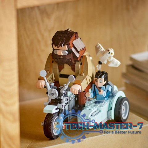 Klocki Harry Potter 76443 Przejażdżka motocyklowa Hagrida i Harry'ego Klocki Harry Potter 76443 Przejażdżka motocyklowa Hagrida i Harry'ego