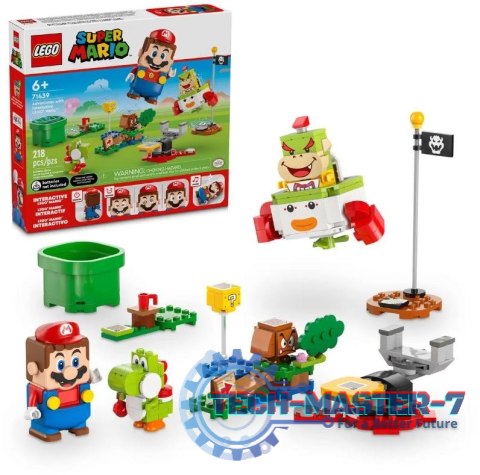 Klocki Super Mario 71439 Przygody z interaktywna figurką LEGO Mario Klocki Super Mario 71439 Przygody z interaktywna figurką LEGO Mario