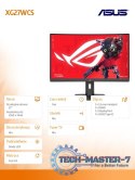 Monitor 27 cali XG27WCS DP+HDMI+TYPE C