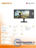 Monitor 34 cale LG 34BN670P-B UltraWide