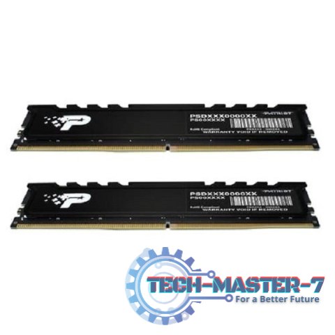 Pamięć PATRIOT (UDIMM/DDR5/32 GB/5600MHz/1.1V/46CL/DUAL) Pamięć PATRIOT (UDIMM/DDR5/32 GB/5600MHz/1.1V/46CL/DUAL)