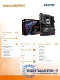 Płyta główna X870 A ELITE WIFI7 AM5 4DDR5 HDMI/USB-C ATX