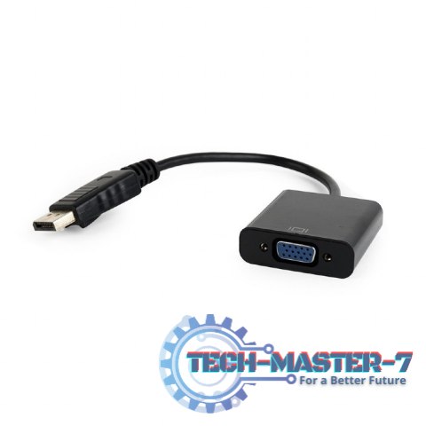 Adapter DisplayPort do VGA czarny