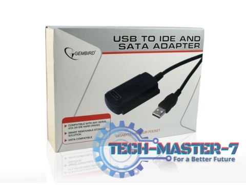 Adapter USB2.0 do IDE/SATA/2.5'/3.5'z zasilaczem Adapter USB2.0 do IDE/SATA/2.5'/3.5'z zasilaczem