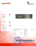 Dysk SSD Legend 850 2TB PCIe 4x4 5/4.5 GB/s M2