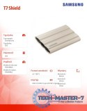 Dysk SSD T7 Shield 1TB USB 3.2, beżowy