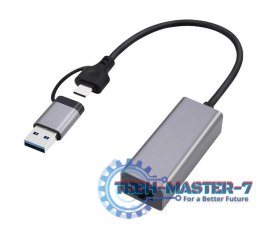 Karta sieciowa USB 3.1 USB-A/USB-C