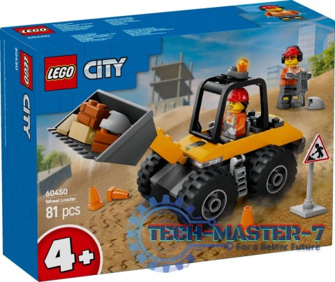 LEGO 60450 CITY - Żółta ładowarka kołowa