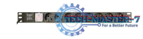 Listwa zasilająca rack (PDU), 8 gniazd typ Schuko, 1U, 10A, wtyk C14 3m