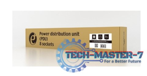 Listwa zasilająca rack (PDU), 8 gniazd typ Schuko, 1U, 10A, wtyk C14 3m Listwa zasilająca rack (PDU), 8 gniazd typ Schuko, 1U, 10A, wtyk C14 3m