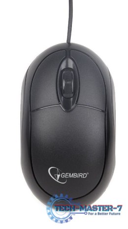 Mysz Przewodowa GEMBIRD MUS-U-01 Czarna