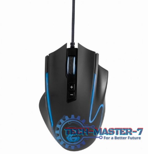Mysz przewodowa RAGNAR RX300 laserowa RGB 12000 DPI
