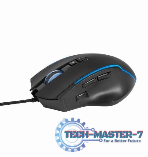 Mysz przewodowa RAGNAR RX300 laserowa RGB 12000 DPI Mysz przewodowa RAGNAR RX300 laserowa RGB 12000 DPI
