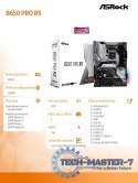 Płyta główna B650 PRO RS AM5 4DDR5 HDMI M.2 DP USB3.2 ATX
