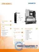 Płyta główna Z790 AERO G s1700 4DDR5 HDMI USB-C M.2 ATX