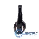 Słuchawki z mikrofonem MHS-U-001 USB czarne