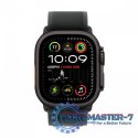 Watch Ultra 2 GPS + Cellular, koperta 49 mm z tytanu w kolorze czarnym z opaską Trial M/L w kolorze czarnym