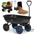Wózek transportowy ogrodowy taczka wywrotka 75L 200 kg duże pompowane koła MultiGarden MULTI GARDEN