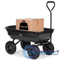 Wózek transportowy ogrodowy taczka wywrotka 75L 200 kg duże pompowane koła MultiGarden MULTI GARDEN