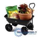 Wózek transportowy ogrodowy taczka wywrotka 75L 200 kg duże pompowane koła MultiGarden MULTI GARDEN