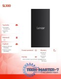 Dysk SSD SL300 1TB USB 3.2 Gen2 1050/1000MB/s
