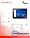 Dysk SSD Ultimate SU800 1TB S3 560/520 MB/s TLC 3D